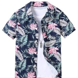 TAGAS Boy's Printed Regular Fit Shirt